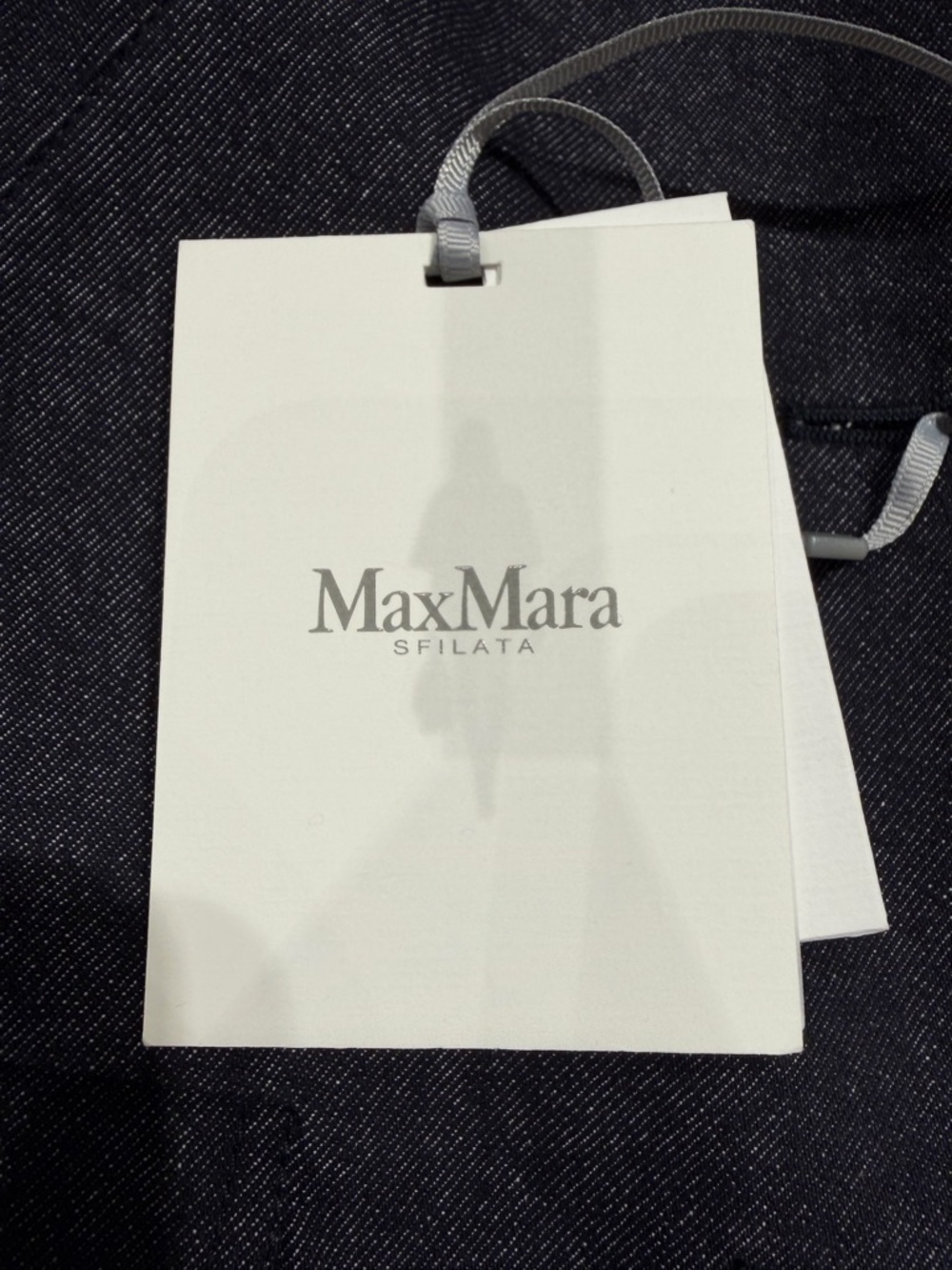 MaxMara Women's Dark Denim Blazer - Picture 3 of 15
